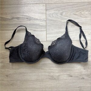 Victoria's Secret Black Lace Full Coverage Bra